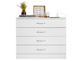 4-Drawer Storage Cabinet Drawer Dresser with Power 56991793