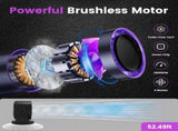 Portable USB Table Fan 100 Speed Settings Real-Time LCD Display Battery Indicator, 120 Degree 31502836