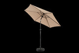 9FT Outdoor Patio Umbrella Outdoor Table Umbrella with Push Button Tilt and Crank, Market Umbrella 6 W640P234563