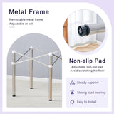 Only Table Leg.Simple Silver Stainless Steel Folding Table Frame - Multifunctional, W1512P359323
