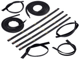 Door & Window Run Channel Weatherstrip Seals Set Replacement for 1972-79 Dodge Pickup Truck 62065208