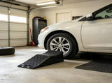 Single Auto Service Ramp , 5.5" Elevation Vehicle Tire Ramp for Routine Maintenance 50404948