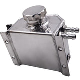 1L Aluminum Radiator Coolant Overflow Bottle Expansion Tank Reservoir Universal 78765075