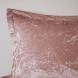 Twin/Twin XL Velvet Duvet Cover Set with Throw Pillow B03596046