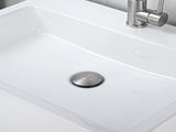 Bathroom Sink Single Handle Faucet with Pop-Up Drain 02535846