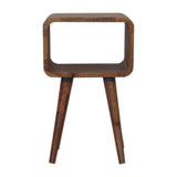 Artisan Furniture Mini Curved Open Bedside B182P202521