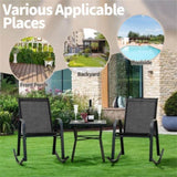 2 PCS Metal Patio Rocking Chair 22829714