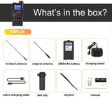 BAOFENG K5PLUS 10w Ham Radio Long Range Portable Handheld Walkie Talkies Long 42342344