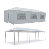 10x30' Outdoor Garden Gazebo Wedding Party Tent Canopy Marquee with 8 Removable Sidewalls W2185P192587
