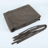 Outdoor Pergola Sun Shade Cover Cloth Patio Canopy HDPE Permeable with Grommets W419P312737