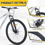 29 Inch Wheels Single Speed Mountain Bike, for Men Women Boys and Girls, Front Suspension,Steel W1019P225363