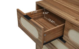 5 Drawer Cabinet, Accent Storage Cabinet, Suitable for Living Room, Bedroom, Dining Room, Study W688137513