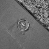 Full/Queen Velvet Duvet Cover Set with Throw Pillow B03596050