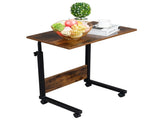 Rolling & Height adjustable P2 15MM Chipboard & Steel Side Table with Baffle 74177714