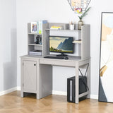 Computer Desk-Light Grey 55639837