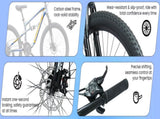 A2670 26 Inch Mountain Bike with 21-Speeds & Full Suspension Steel Frame, Alloy Rims, Disc Brakes W1856P471614