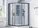 36" D X 36" W X 72" H Corner Shower Enclosure Shower Stall for Walk in Shower, 1/4" Thick Clear SGCC T5595P495289