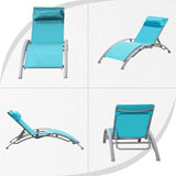 Pool Lounge Chairs Set of 3-Lake Blue W1859P321473