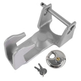 Silver Gooseneck Trailer Hitch Locks Model Coupler Trailer Lock TL50 for Heavy Trailers 55575835