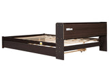 Full Bed with Trundle,Bookcase,Espresso W50446125