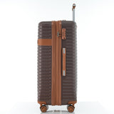 4 Piece Luggage Set Suitcase Set, ABS Hard Shell Lightweight Expandable Travel Luggage with 4 PP313145AAD