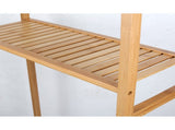 64 in Freestanding Over-the-Toilet Shelf Unit, Bamboo 41567200