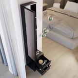 Length 11.8" x Width 15.7" x Height 63" Simple Stylish Dressing Mirror Full Body Mirror W3258P311362
