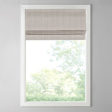 Basketweave Room Darkening Cordless Roman Shade B035129722