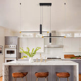 Javeriah 4 - Light Dimmable Kitchen Island Linear LED PendantUnable ship weekends, TK/TEMU 95025294