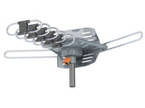 360-Degree Rotation UV Dual Bands 28-36dB Outdoor Antenna Install-free Guide without Stand 93863302