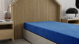 Kids Pedic 7" Waterproof Blue Twin Mattress B337P293566