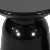 Outdoor Metal end Table -Large 73615.00BLK