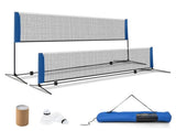 14ft Multi-Sport Net Set - Adjustable Height , Badminton/Volleyball/Pickleball/Tennis Use 44282245