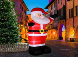 8ft with 4 String Lights Inflatable Garden Santa Claus Decoration 80509806