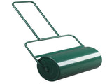 Oshion 24in Lawn Roller Iron Cylindrical Garden North America Black 30496628