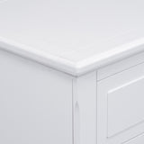U_STYLE 3-Drawer Nightstand Storage Wood Cabinet WF319366AAK