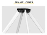 5X5FT Outdoor Canopy with 4 Sidewall White 92132366