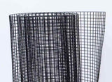 Black Hardware Cloth 5 ft 50 ft, 19 Gauge 1/2 inch Black PVC Vinyl Coated Welded Wire Fence W2286P428280