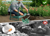 Practical Detachable Multifunctional Garden Kneeling Stool Green & Black 78881496