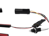 2pcs Tail Light Wiring Harness fit for Ram 1500/2500/3500 2013-2022 55277414AA 45551286