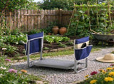 Garden Kneeler & Seat with 11" Wide Pad, Folding Heavy-Duty Garden Stool with 2 Tool Bags, Non-Slip 46171340