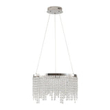 15.7-inch Fancy hanging ceiling lamps luxury modern pendant light crystal chandelier W1340P222514