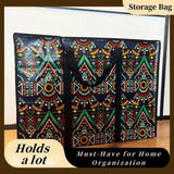 Trend pattern waterproof storage bag, necessary for shopping, storage, travel and multi-scenes, 64664839