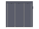 67" Portable Closet Organizer Wardrobe Storage Organizer with 10 Shelves Quick and Easy to Assemble 09015276