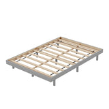 Modern Design Full Floating Platform Bed Frame for Grey Color W697123292