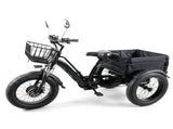 Electric Tricycle for Adults, Peak 1200W Step-Thru Etrike with 48V 13Ah Removable Battery,20"4.0" T6689P601001