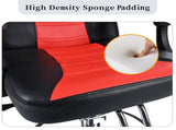 Classic Reclining barber Chair Salon Chair for Hair Stylist with Heavy Duty Hydraulic Pump, 360&deg WF318104JAA