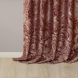 Jacquard Curtain Panel Pair B03598094