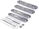 Aluminum Polished Valve Covers JM8082-2P Fits for Chevy Small Block V8 GEN III/IV LS 07932614