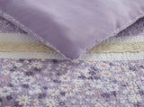 5 PCS Full/Queen Seersucker Comforter Set with Throw Pillows B035P366534